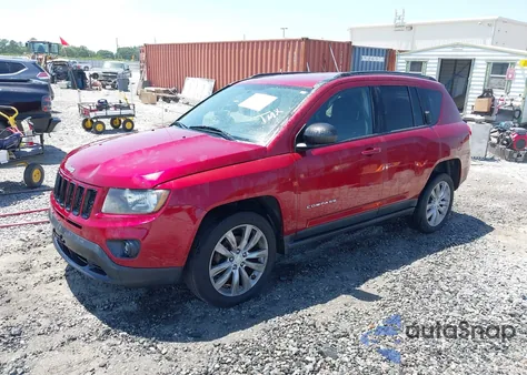 2012 Jeep Compass Latitude из США, поврежденный, VIN 1C4NJCEA8CD706815